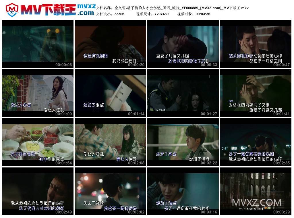 金久哲-动了情的人才会伤感_国语_流行_YF600889